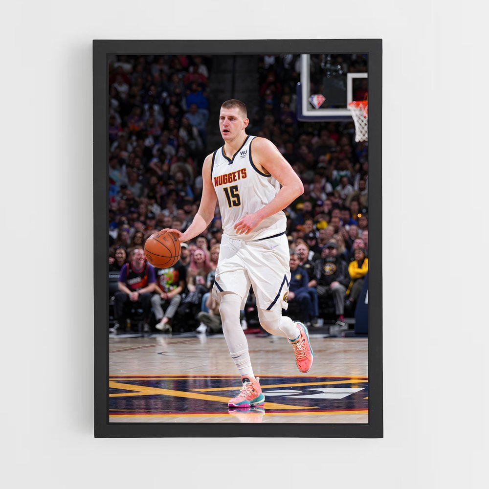 Poster Nikola jokic – affiche Basketball (vue 2)